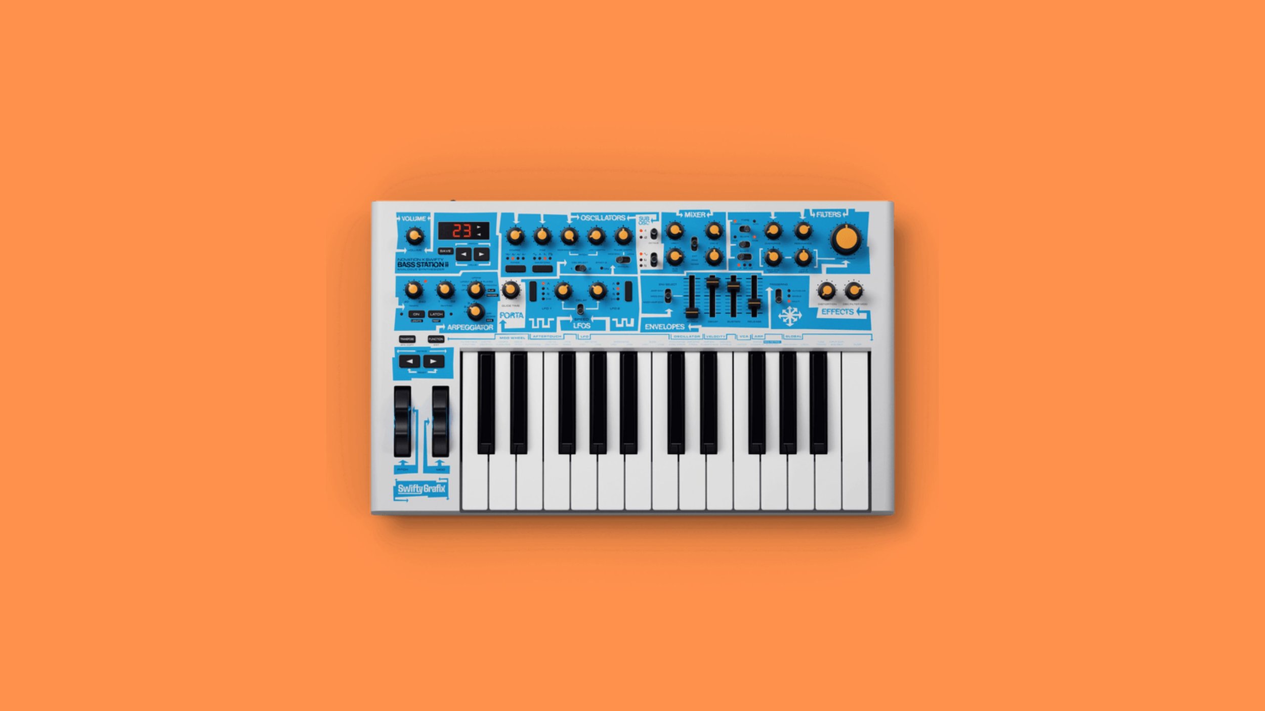 Novation Bass Station II Swifty Edition: A Mo' Wax-Inspired