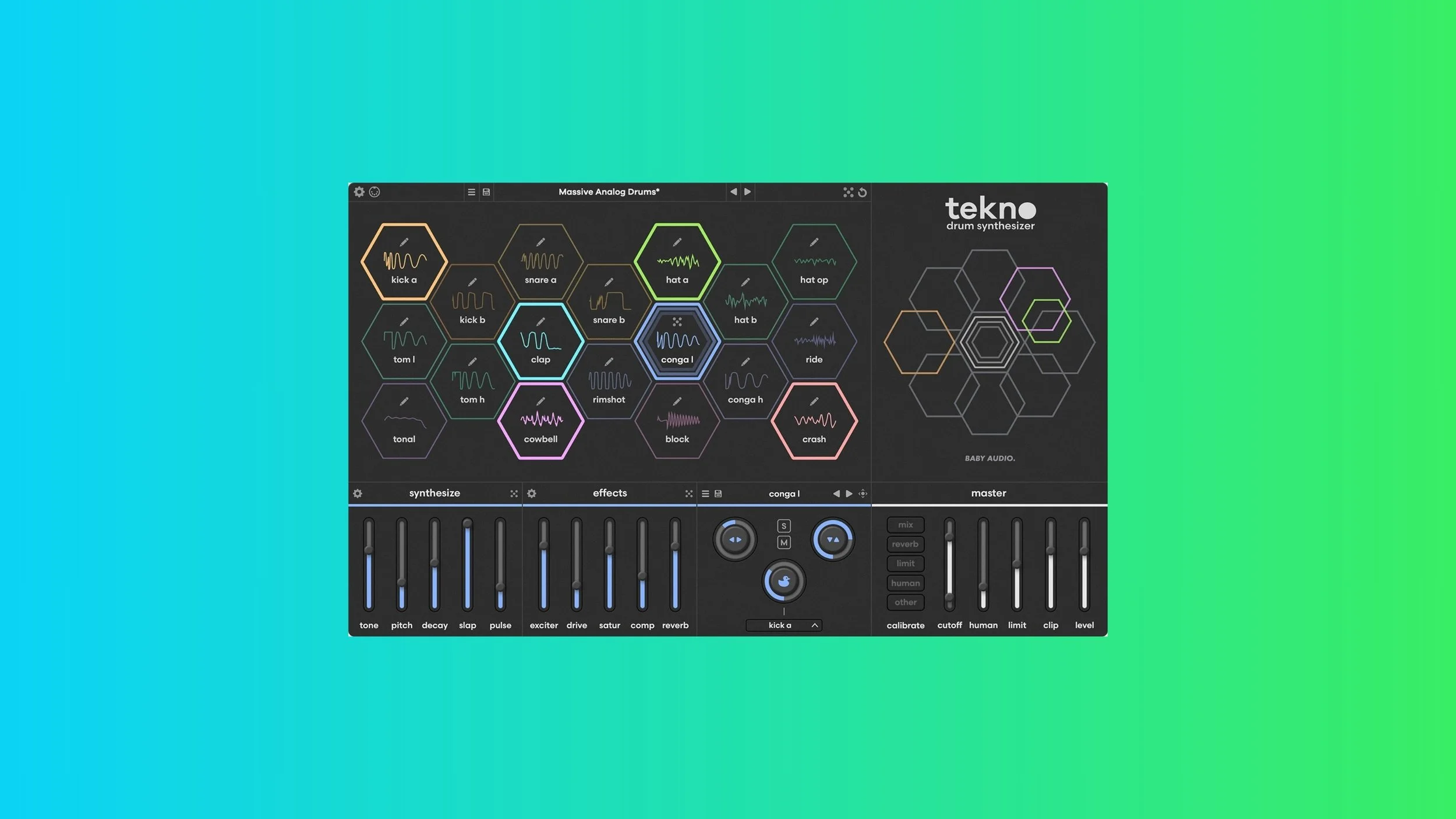 Tekno by Baby Audio: The Drum Synth Built for Producers Who Hate Samples