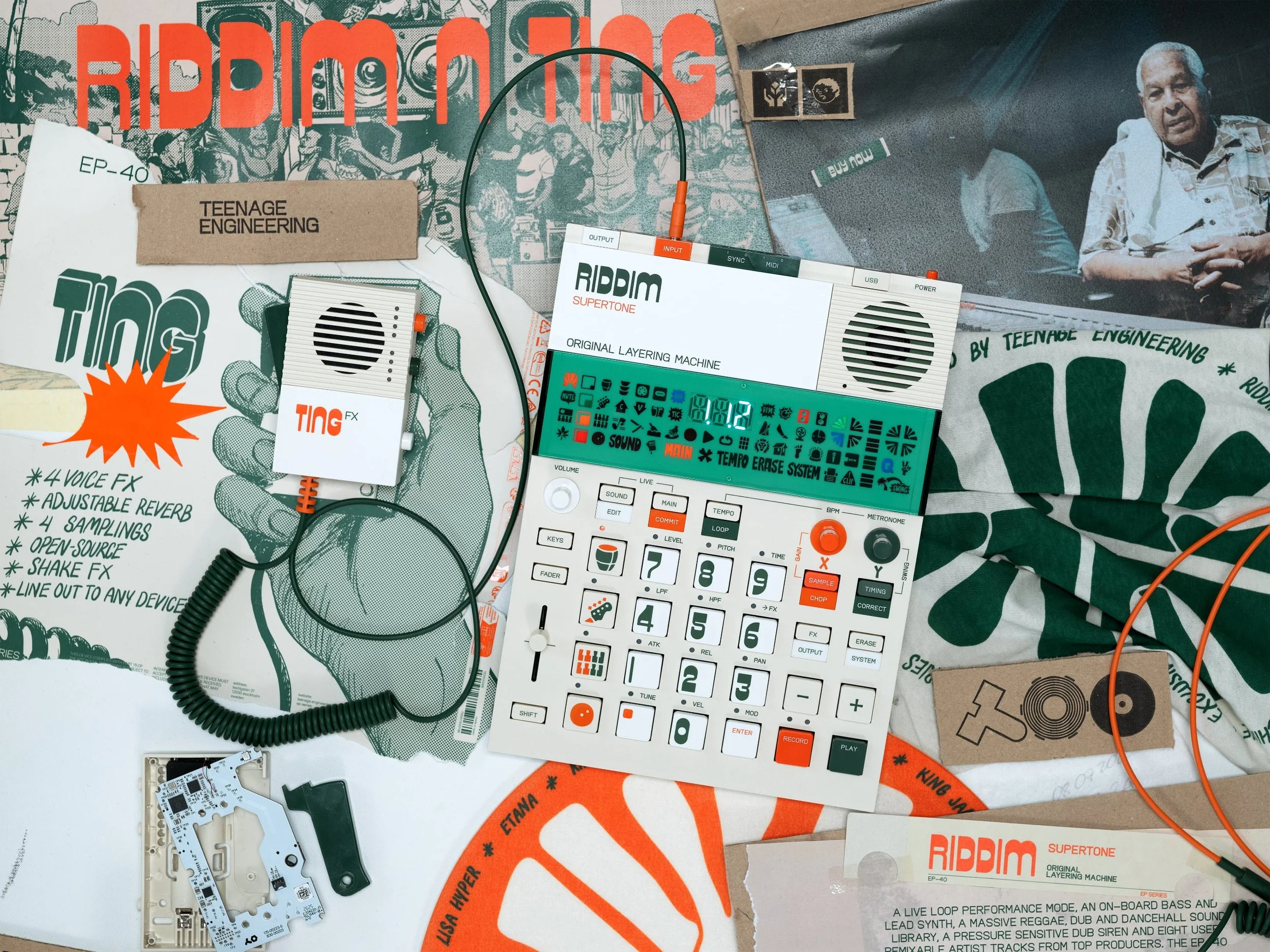 Riddim n’ Ting: Teenage Engineering A New Dub-Driven Performance Box