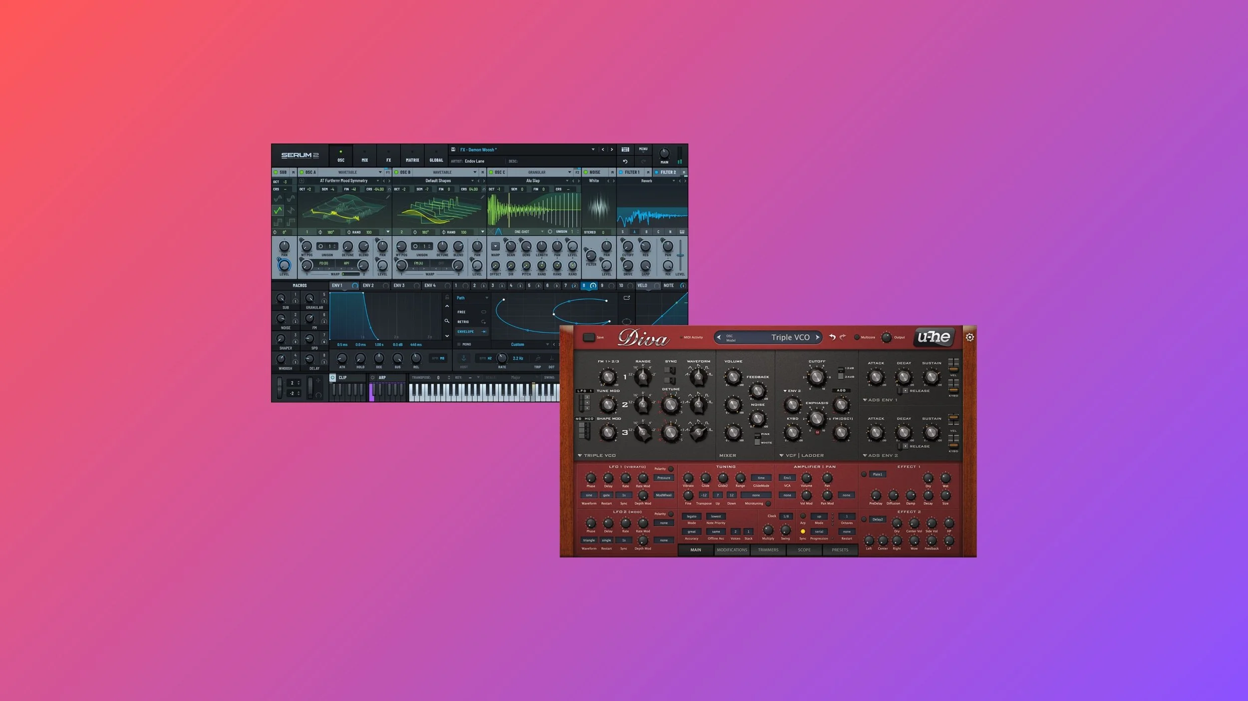 Serum 2 vs. u-he Diva: Which One Should You Buy?