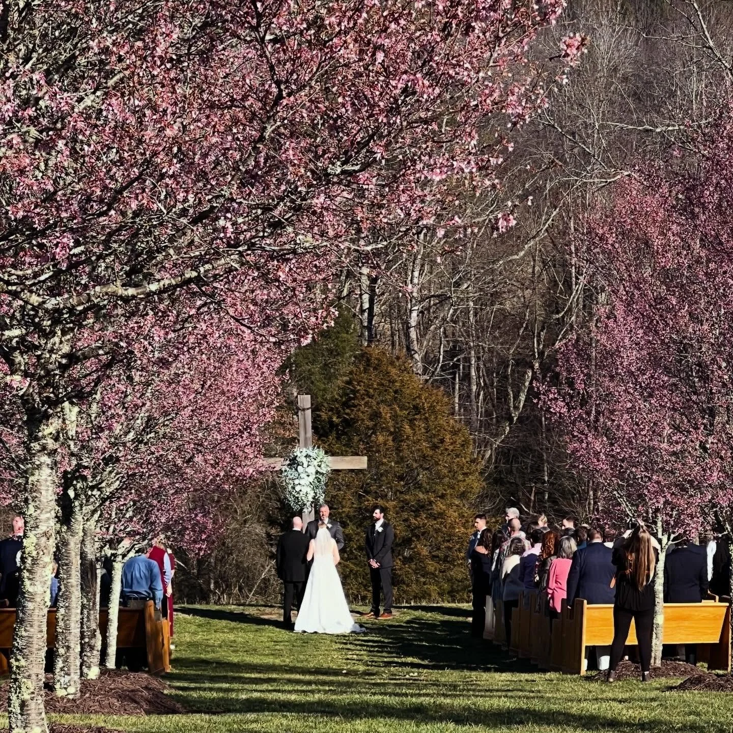 Spring is upon us and we love this time of year! Look so forward to celebrating with our 2026 couples.  We truly love being a part of these wonderful days. #springweddings #ncweddingvenue #hickoryweddings #ncweddings #boonewedding