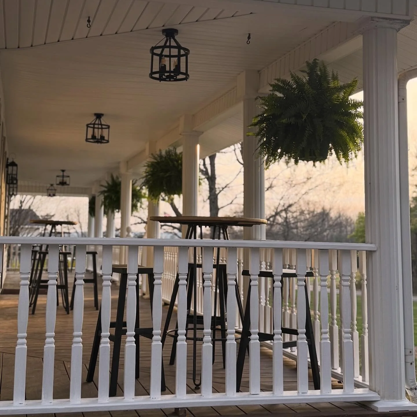 This front porch: it&rsquo;s seen and heard many of conversations and memories in its life up to this point! We are so excited for all the many more moments, hugs, laughter, meals shared, sunsets watched, prayers said and big days to be celebrated he