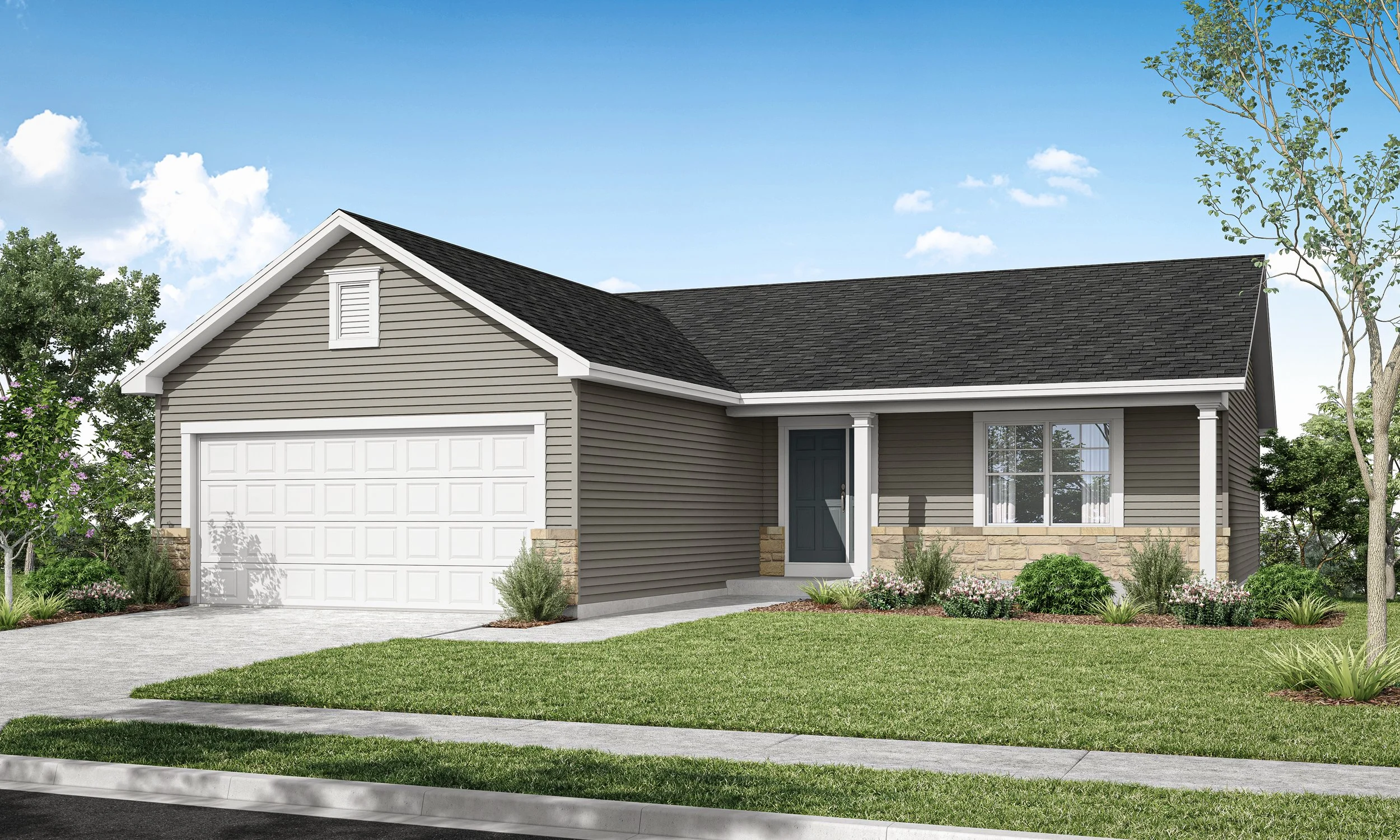 Ashby Elevation C 2 Car