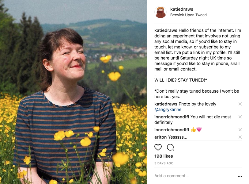 A Social Media Experiment