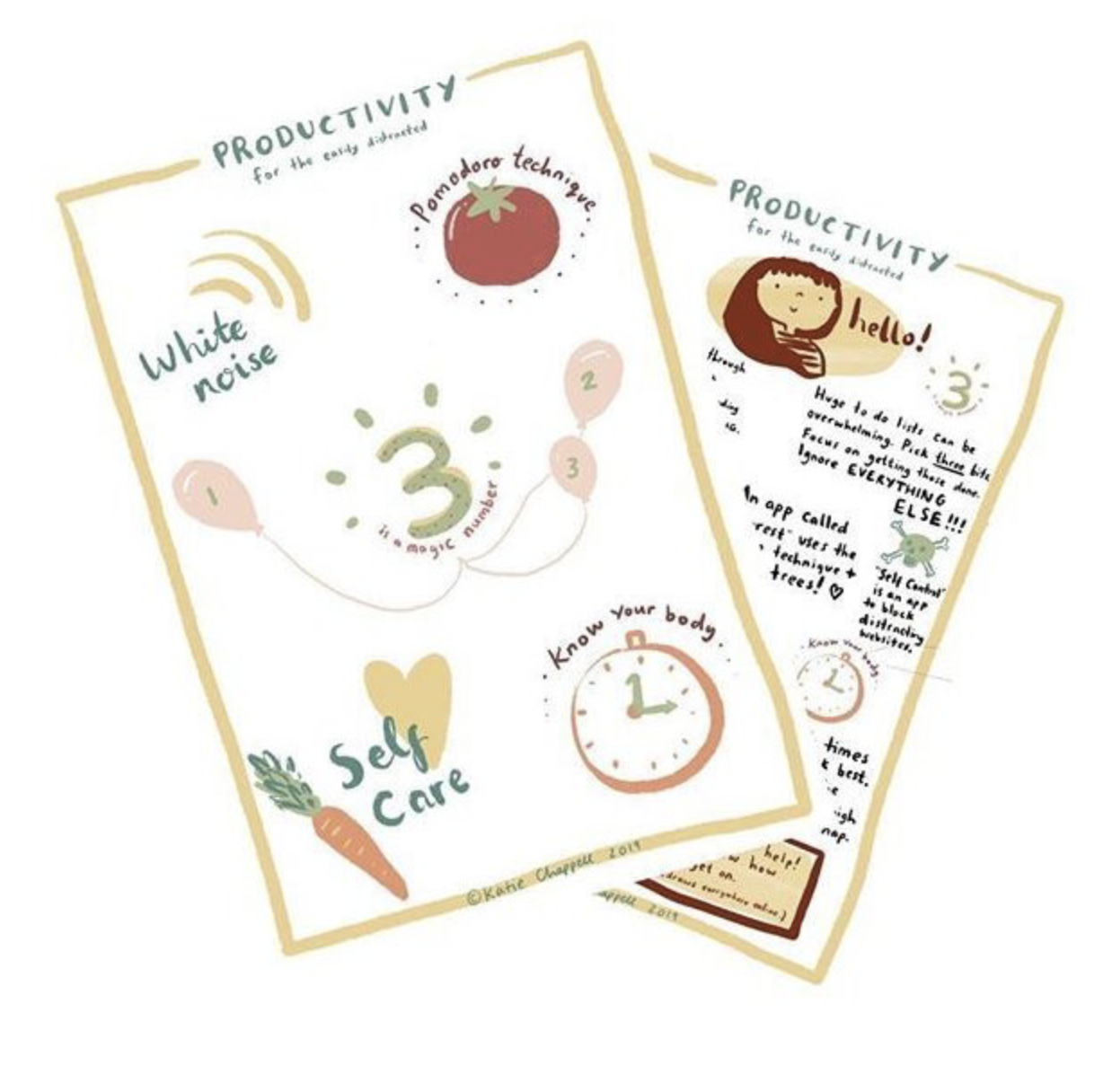 how to get stuff done when you cannot concentrate an illustrated guide katie chappell printable.png