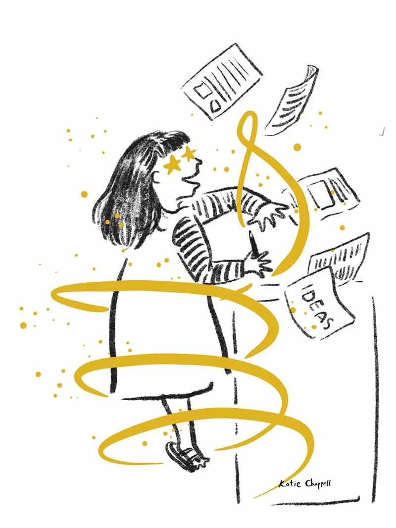 Guide: How to Have Lots of Ideas and Get Out of Your Own Way