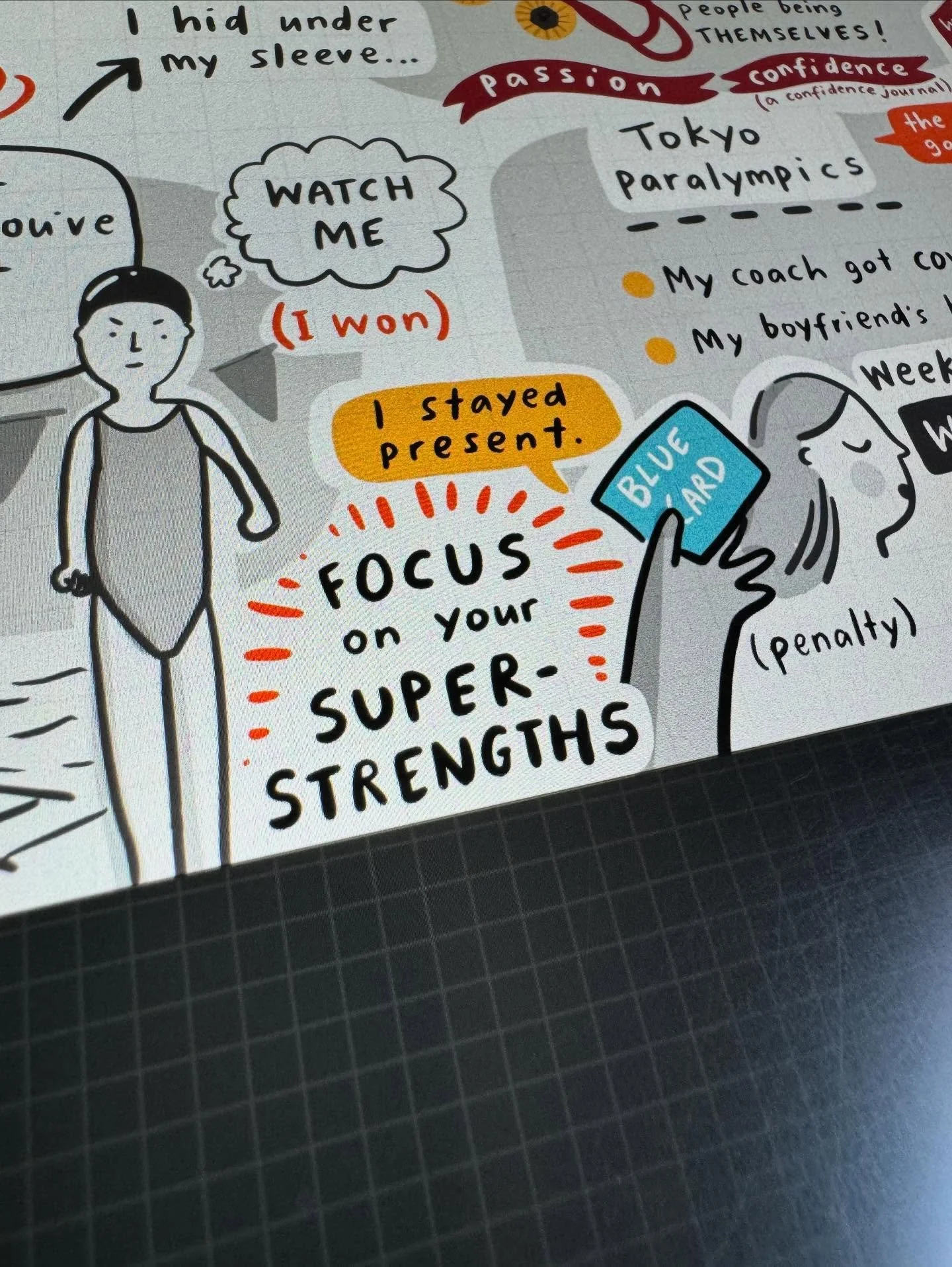 &lsquo;Watch me&rsquo;, the live illustration says&rsquo;. Well, funny you should say that, because all eyes will be on your event content if you have a live illustrator present! 

Whether perking people up on the actual day or keeping &lsquo;em enga