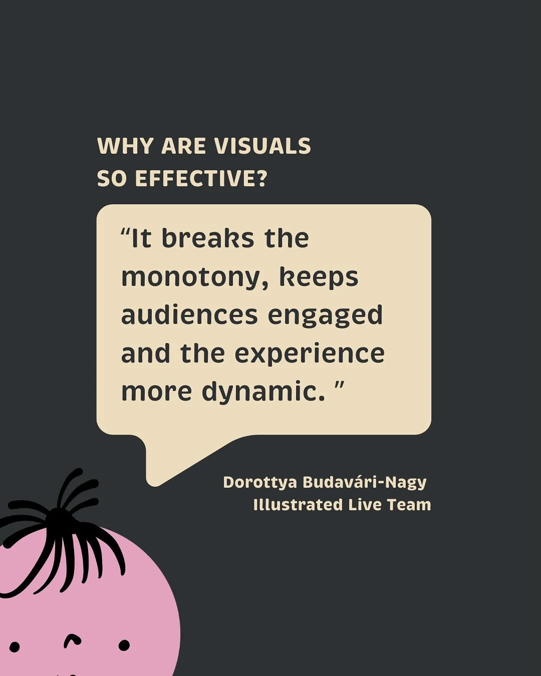 ASK US ANYTHING!

This week, we&rsquo;re asking the team here at Illustrated Live to tell us why a potential client should opt for live illustration at their next event. This is what Illustrated Live scribe Doti has to say!

When it&rsquo;s all getti