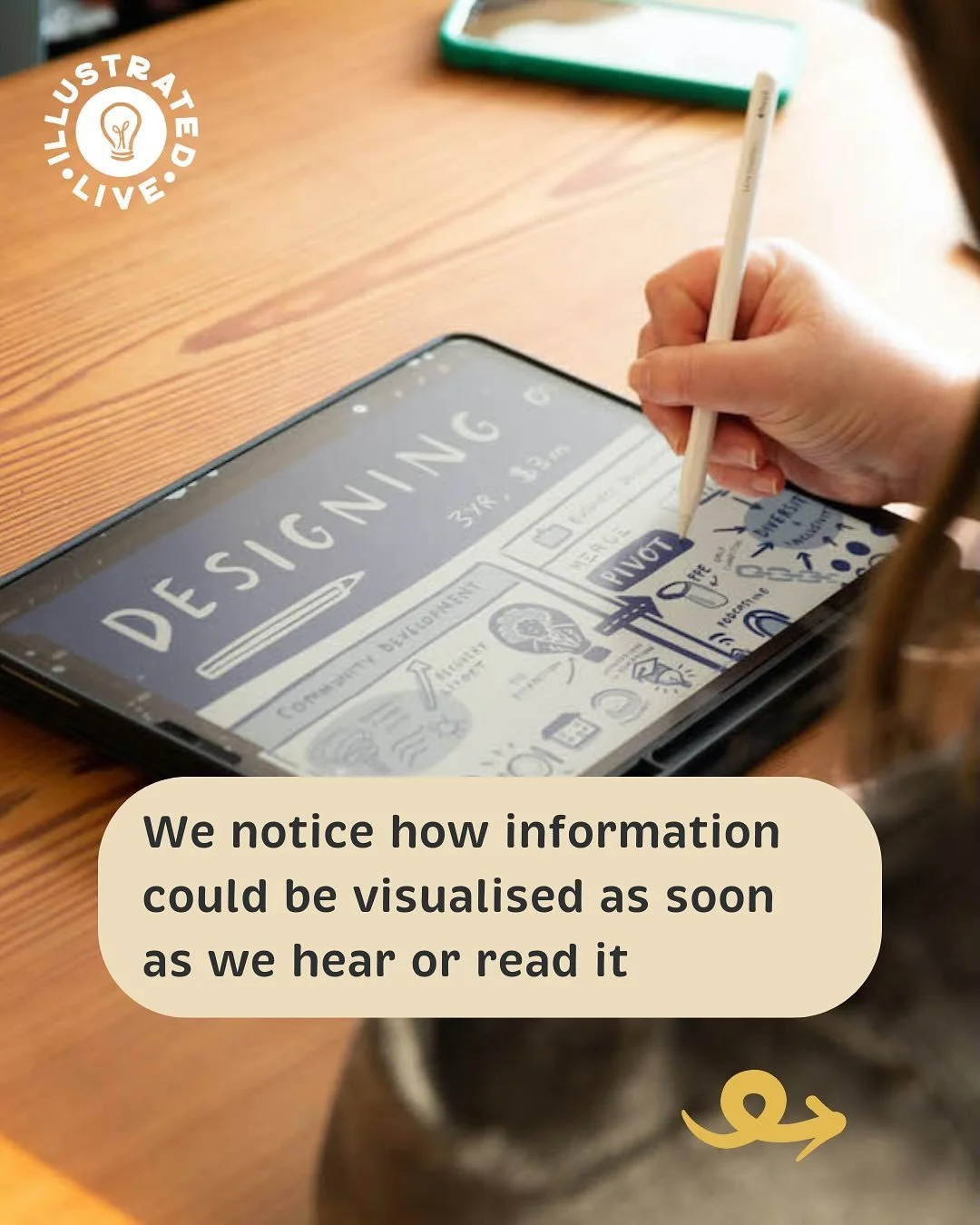 Prepare thine ear holes for a BUZZWORD incoming&hellip;

&lsquo;SUPERPOWER.&rsquo; You&rsquo;ve heard people say it. Especially on this here internet platform.

The thing is, we really DO have superpowers over here in live illustration land. Somethin