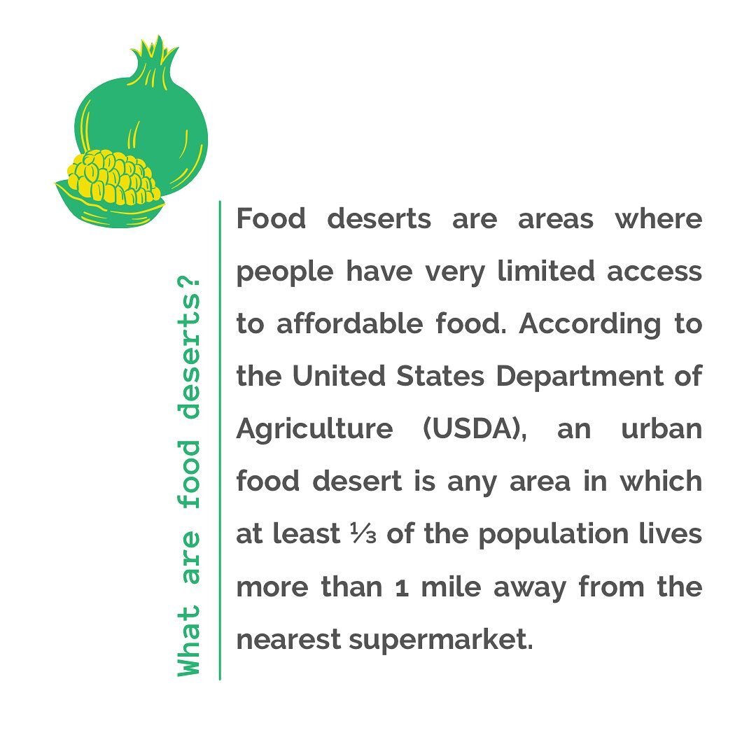 What are food deserts? 🤔

#fooddesert #communityfridge #youthled