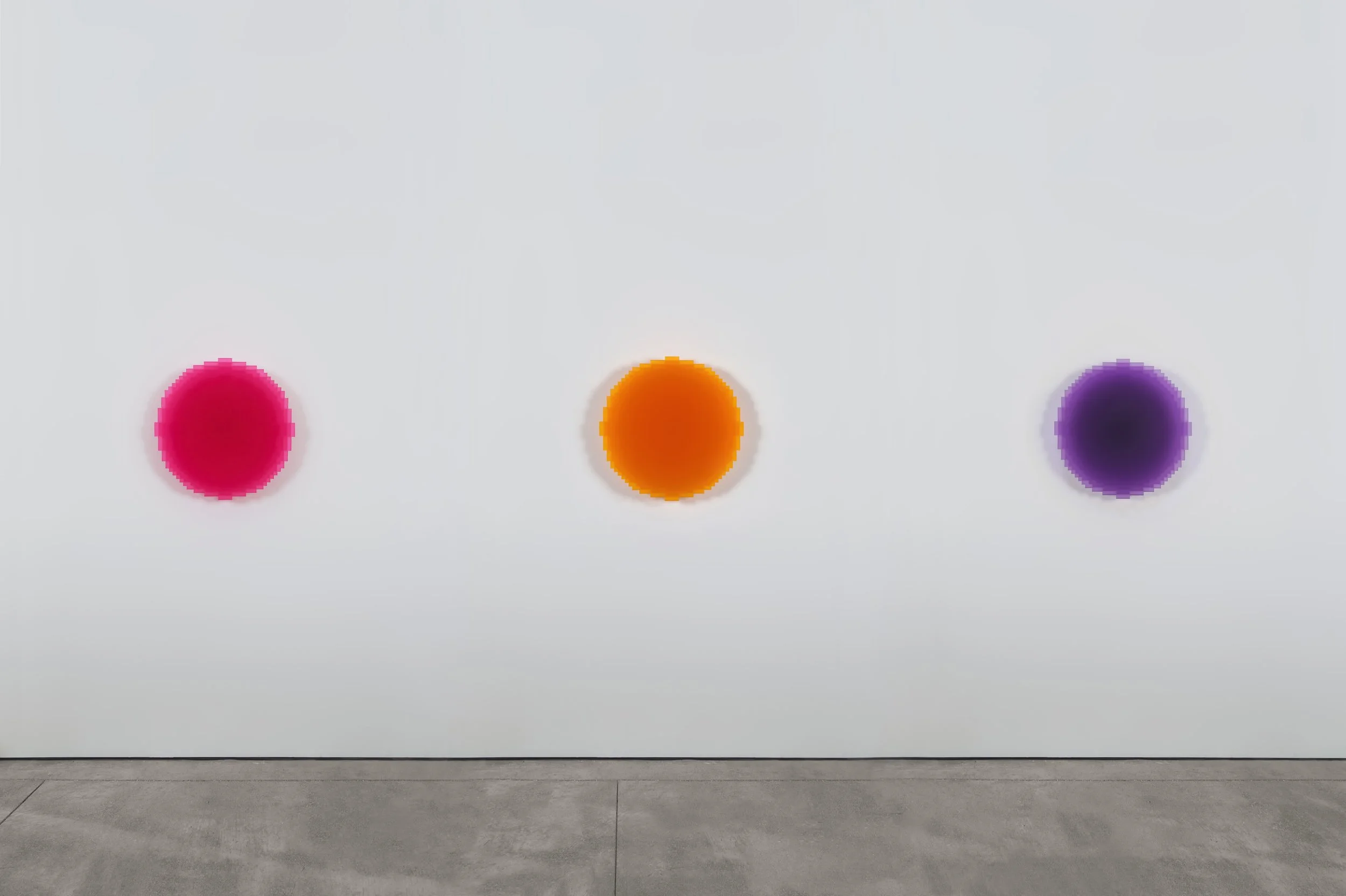 Johannes Girardoni Resonant , 2017 Resin, pigment, virtual SpectroSonic refreqencer Dimensions variable Courtesy of the artist and PDX CONTEMPORARY ART 