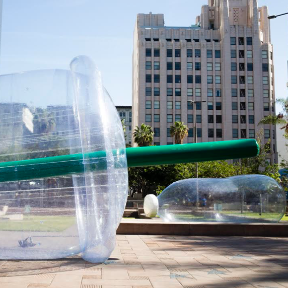 Jana Cruder & Matthew LaPenta, Natural Plasticity , 2018, Post-consumer plastic, Dimensions variable. Courtesy of the artist