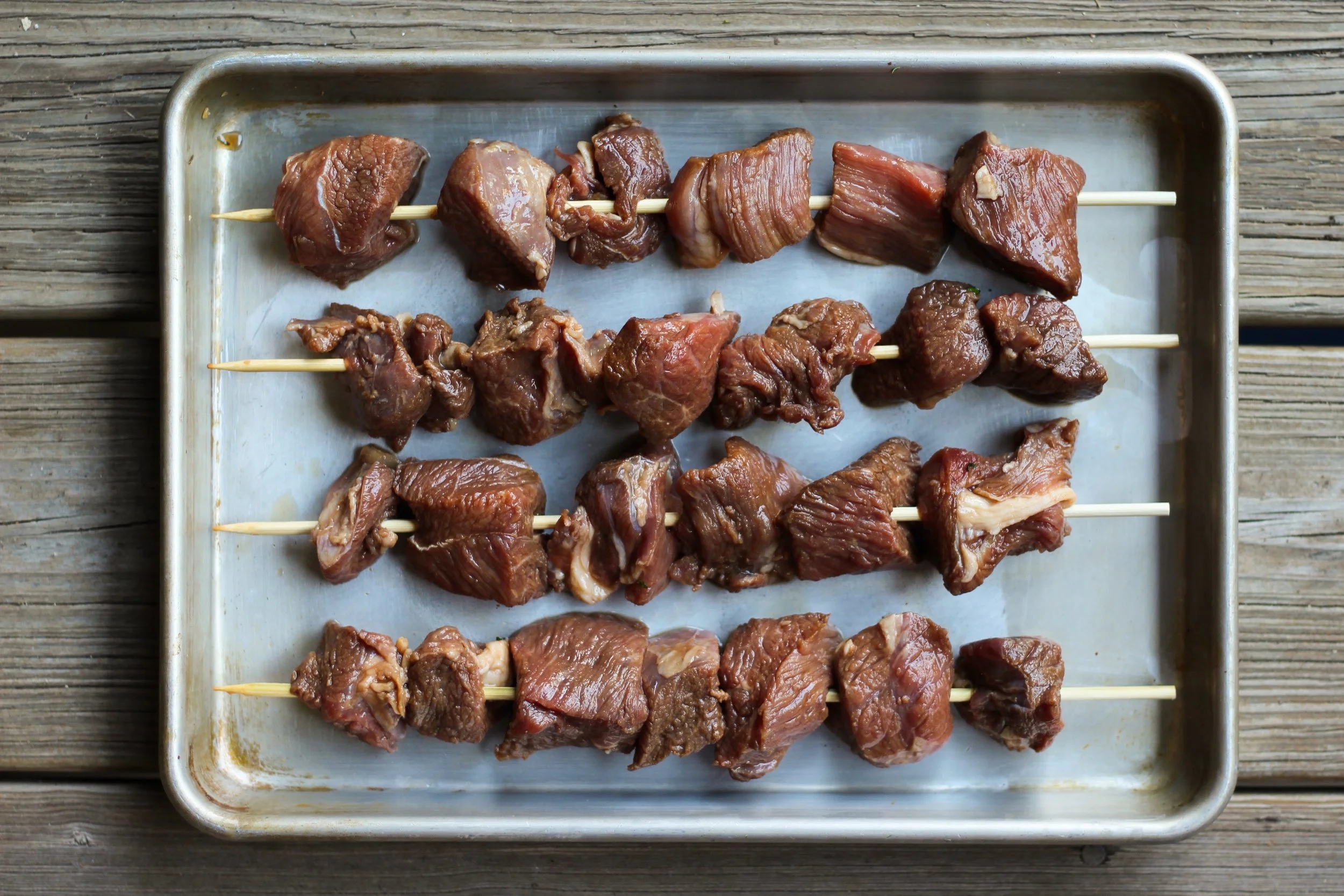 pomegranate sumac shish kebab — Cardamom and Tea
