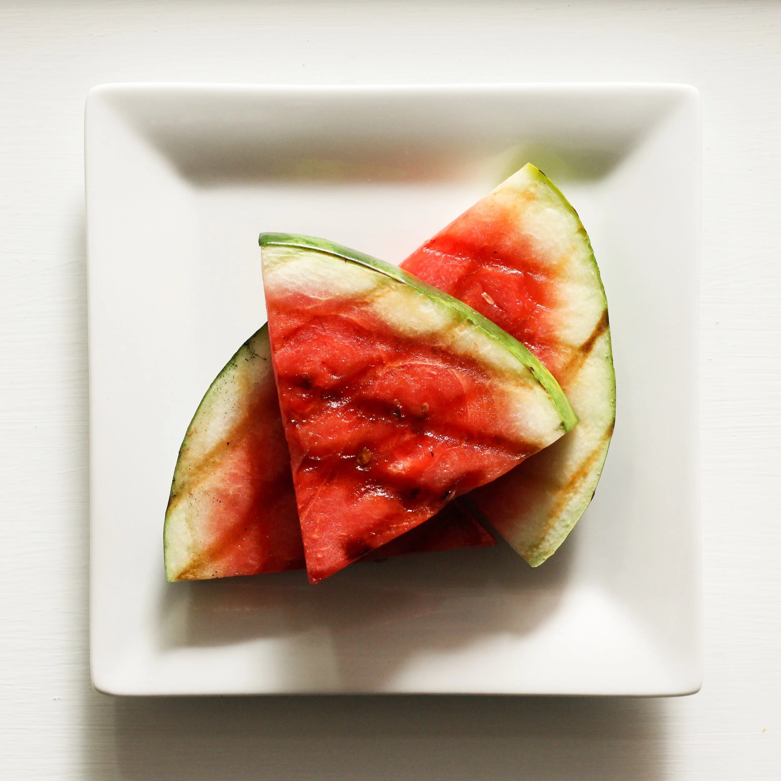leftover watermelon agua fresca and grilled melon slices — Cardamom