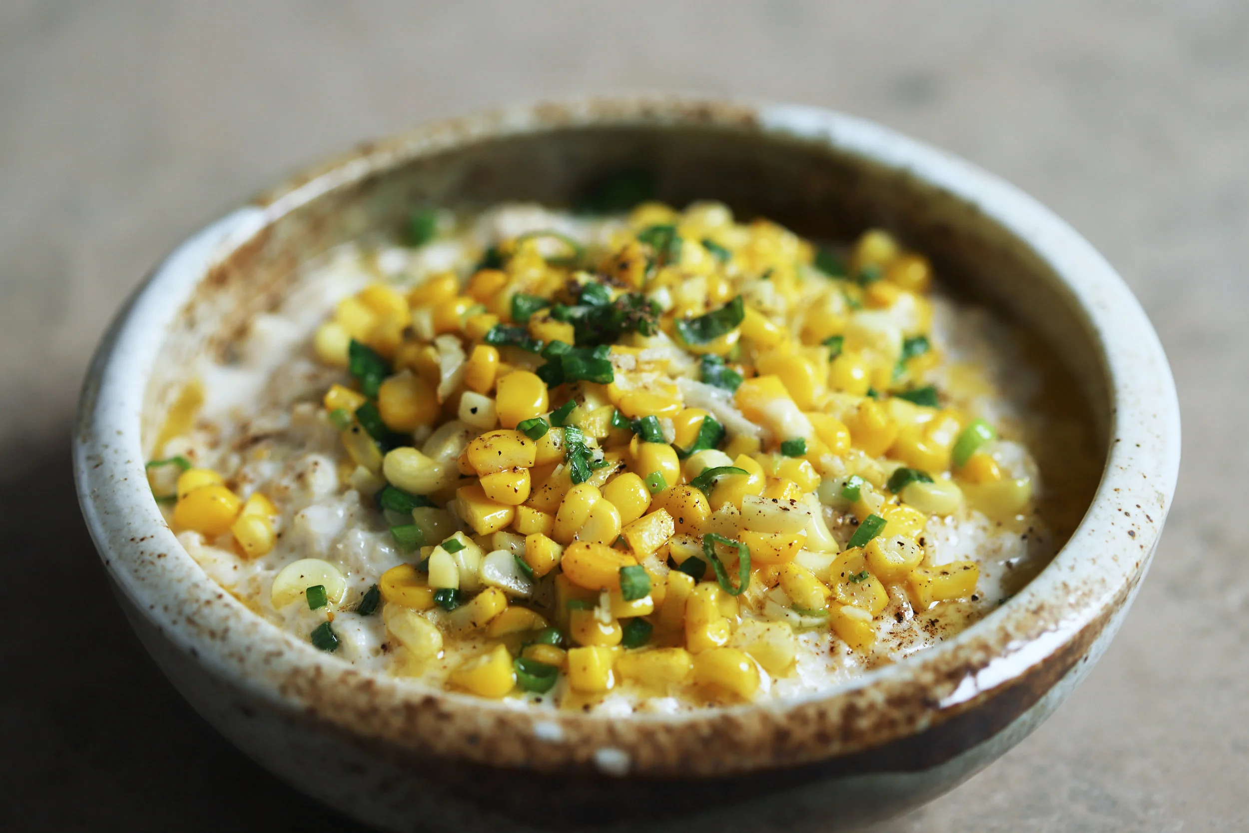 savory oatmeal, two ways — Cardamom and Tea