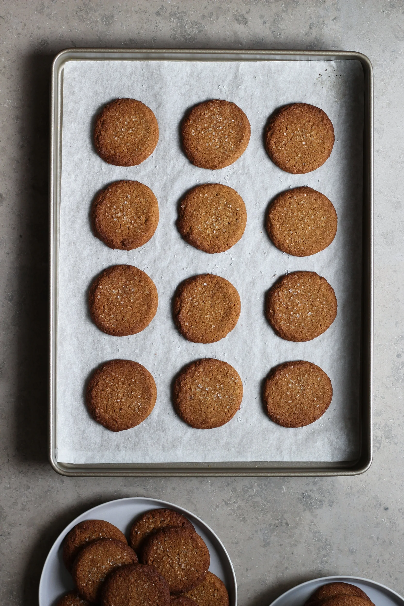tahini molasses cookies — Cardamom and Tea