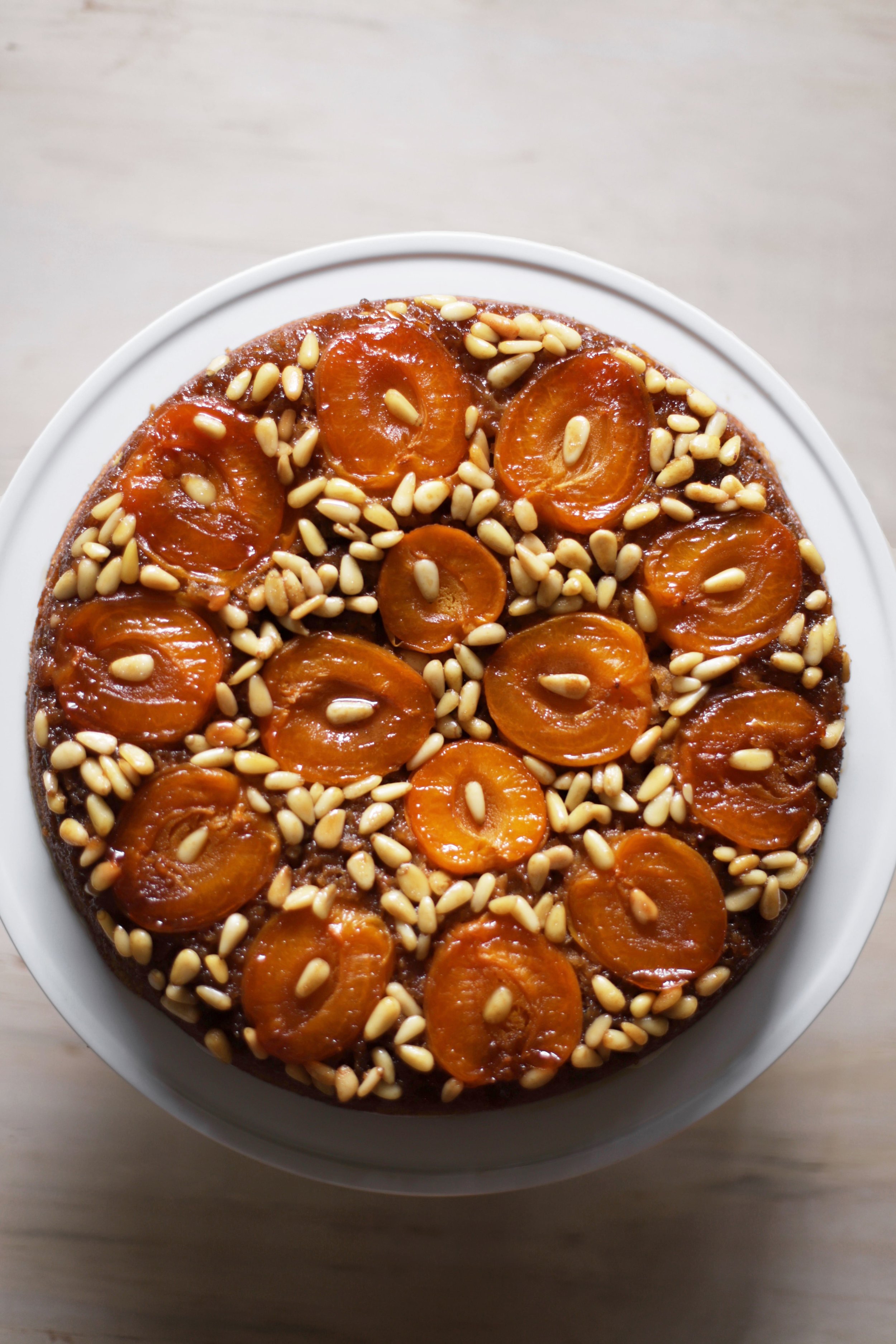 apricot and pine nut cake — Cardamom and Tea