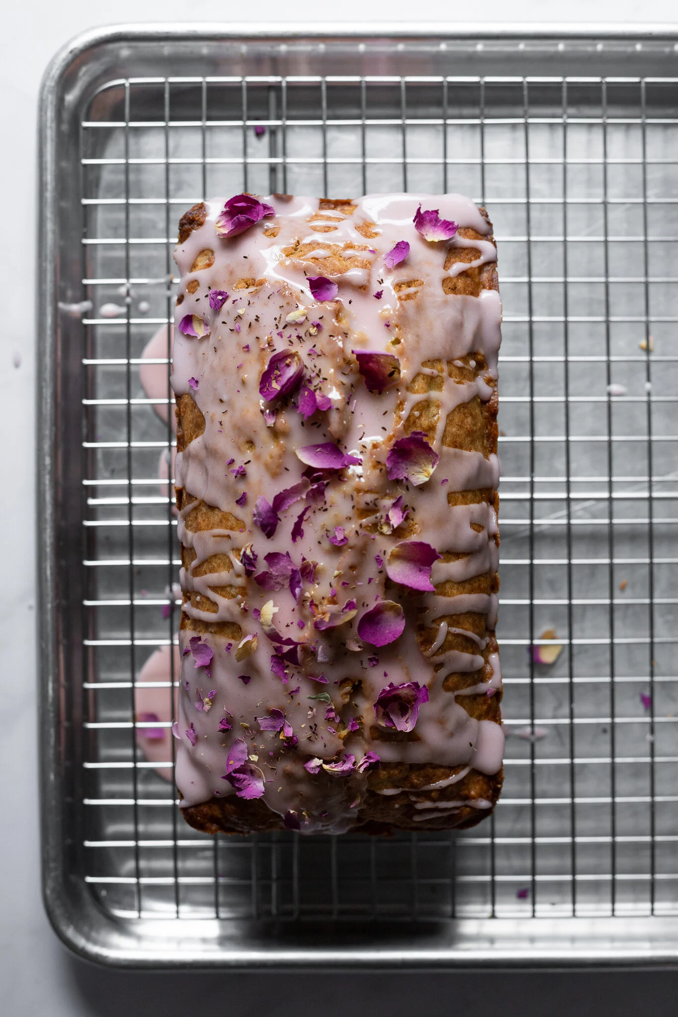 quince rosewater olive oil loaf cake — Cardamom and Tea