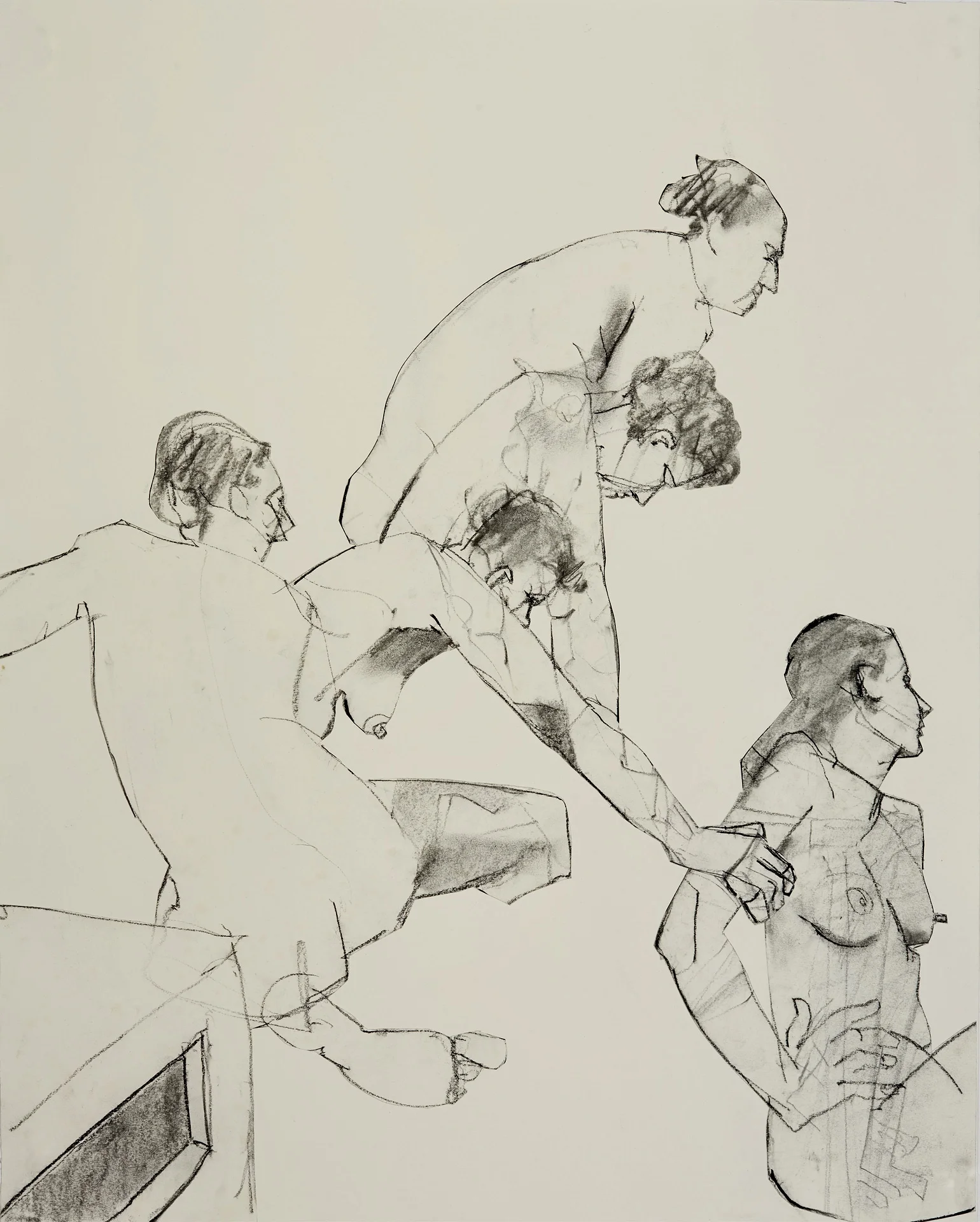 Why Me charcoal on paper 24x18