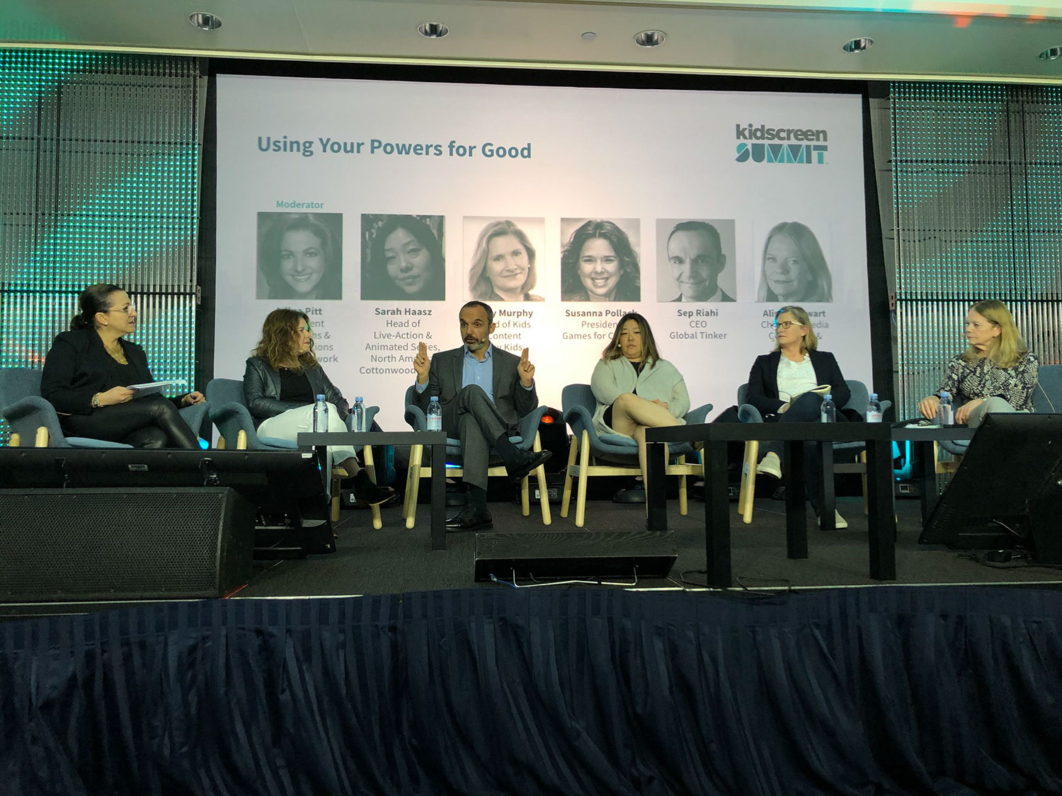 GLOBAL TINKER’S SEP RIAHI ON THE 2019 KIDSCREEN SUMMIT PANEL “USING YOUR POWERS FOR GOOD”, ALONGSIDE COMPANIES CARTOON NETWORK, GAMES FOR CHANGE, FEDERATION KIDS AND FAMILY, AND SKY KIDS (MIAMI 2019)