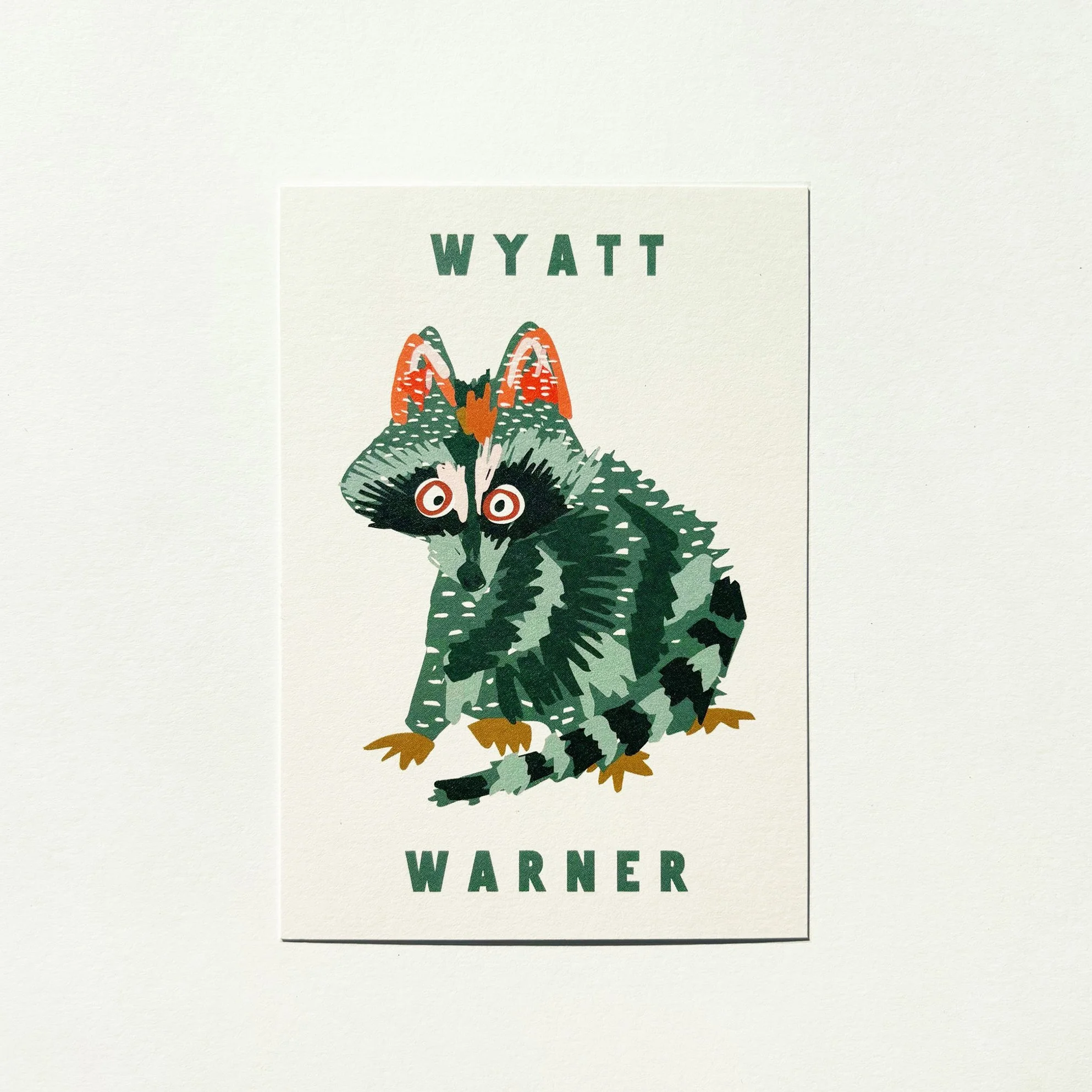 Raccoon Cards