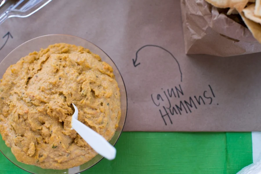Zydeco Chop Chop Cajun Hummus 