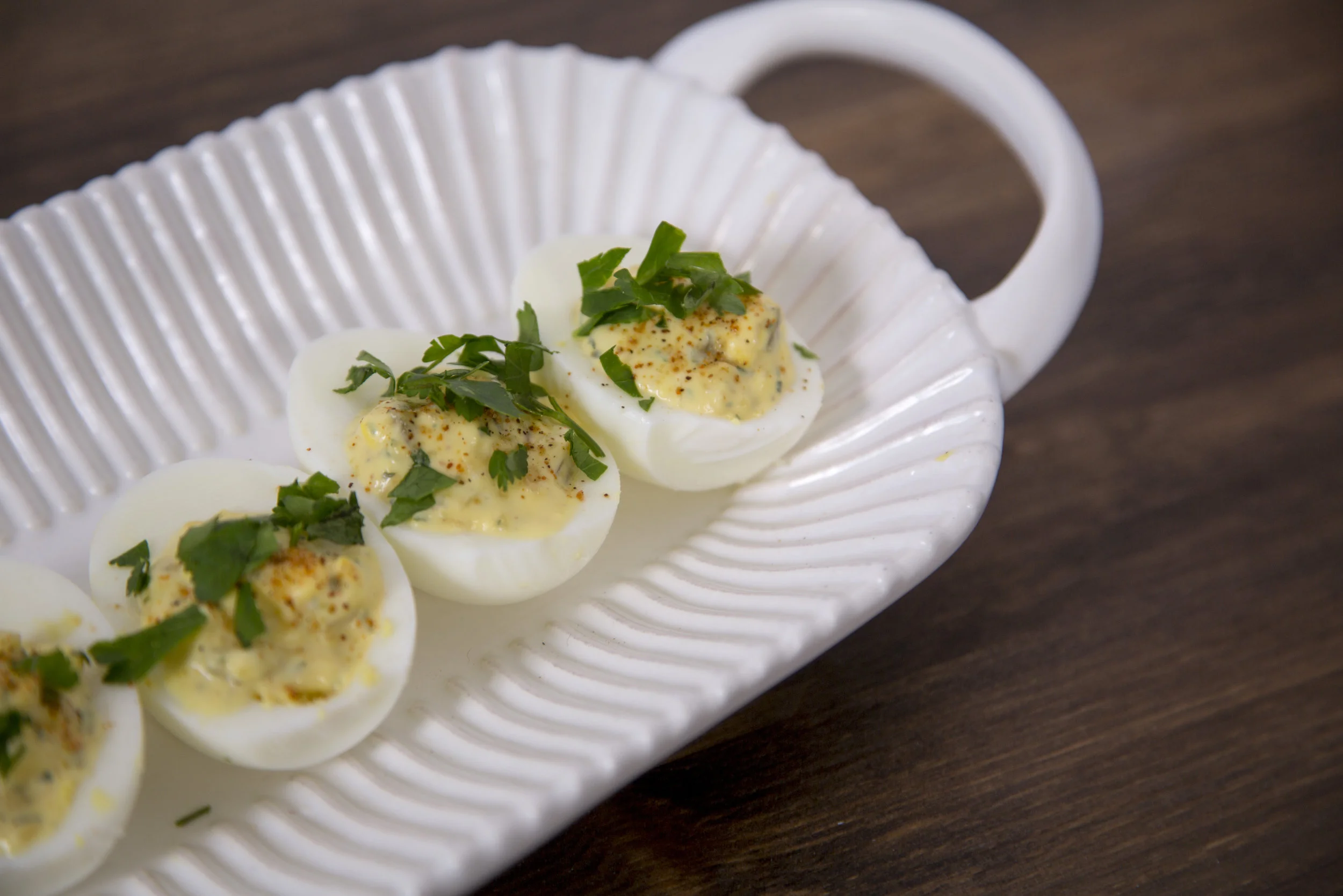Cajun Deviled Eggs 