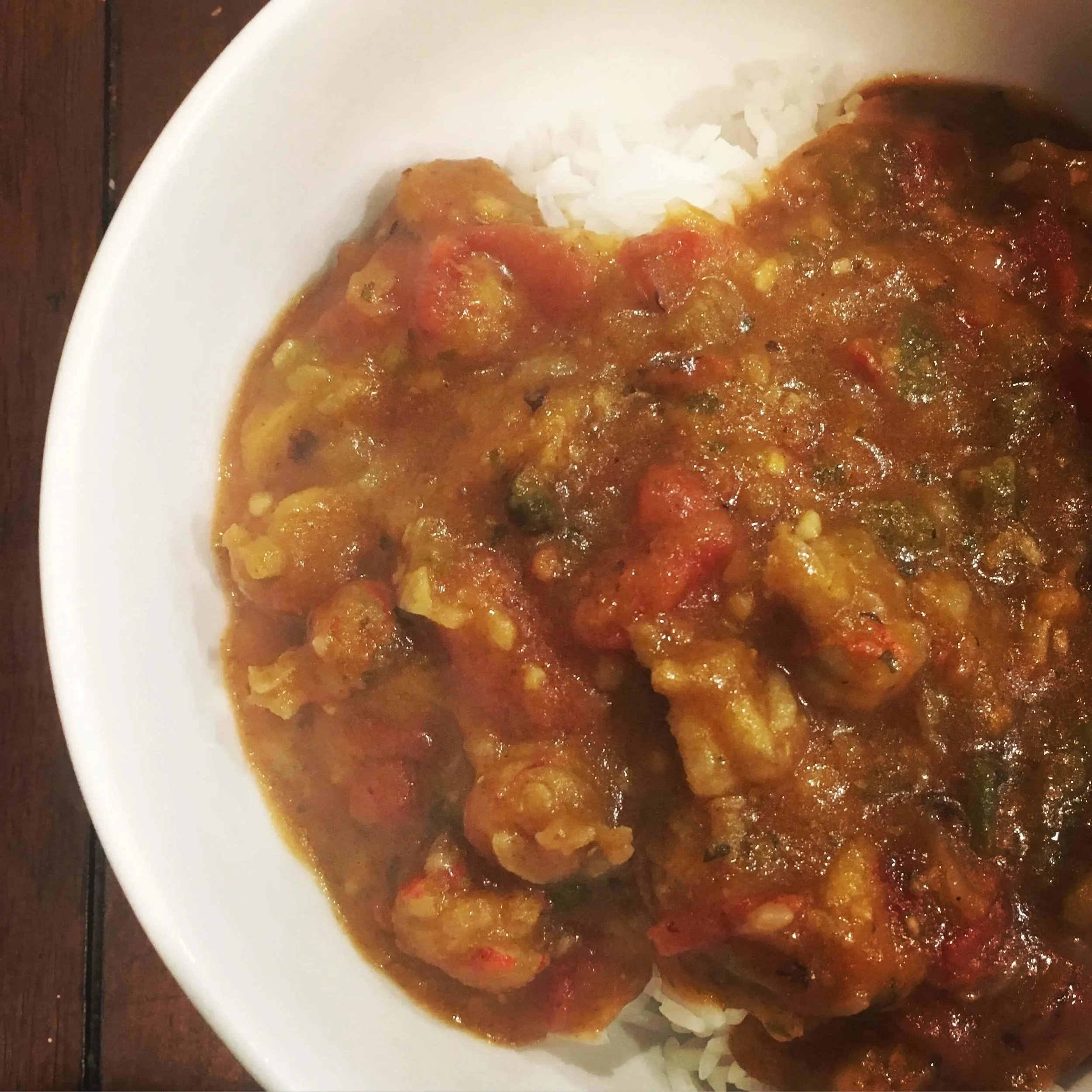 Gluten Free Crawfish Étouffee c/o Cajun Crate 