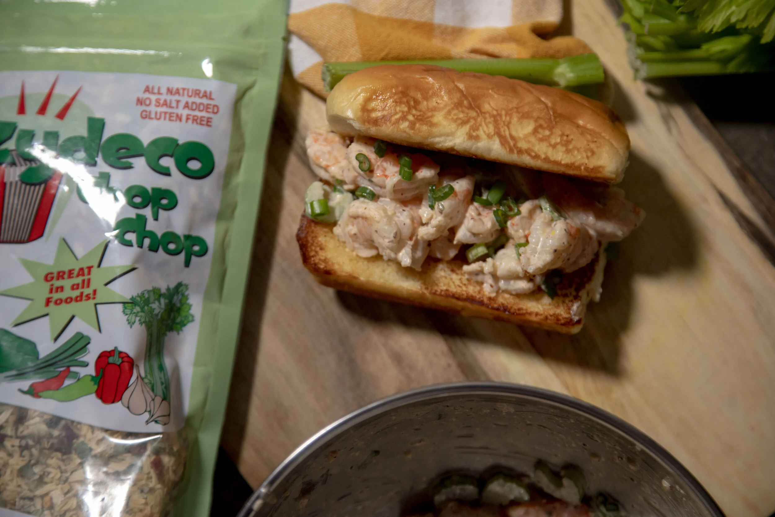 Zydeco Chop Chop Shrimp Roll