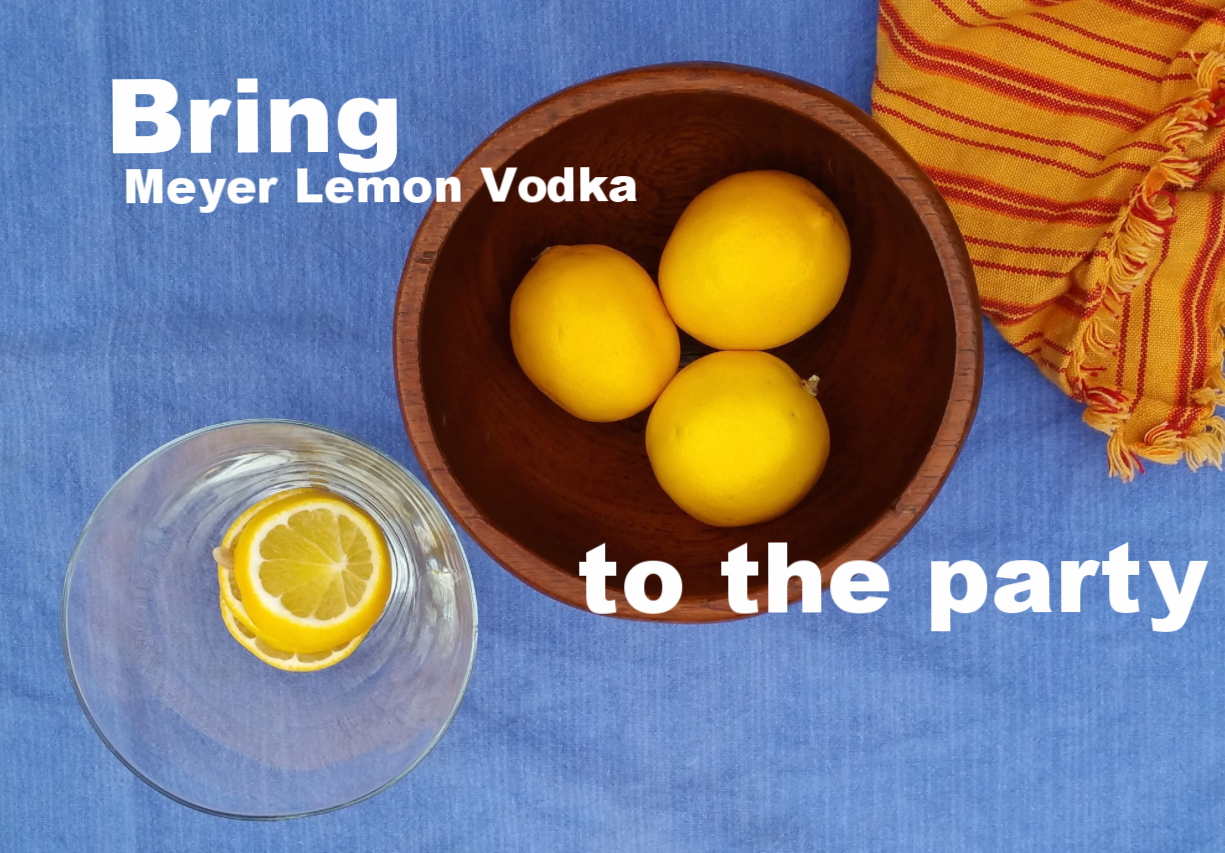 When Life Gives You Meyer Lemons, Make Vodka