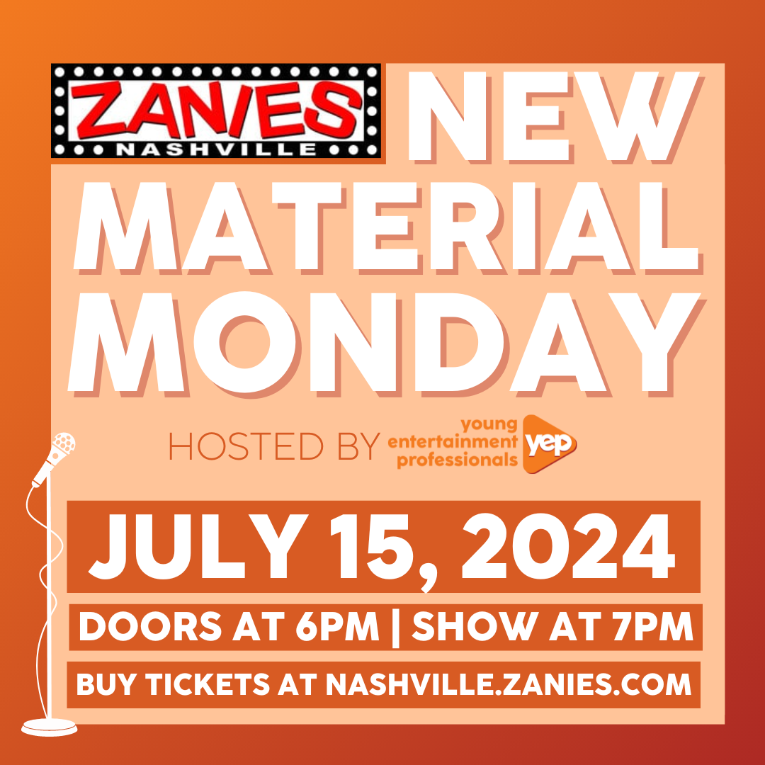 New Material Monday @ Zanies