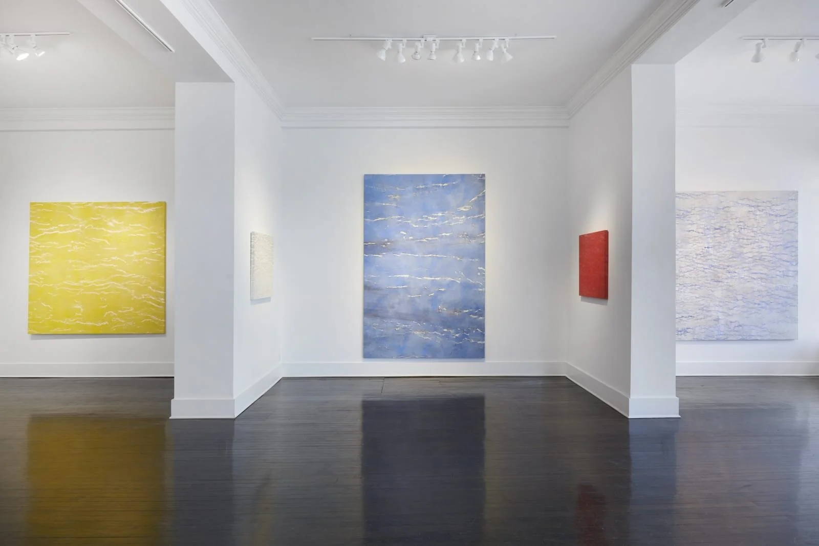 Installation view of SOARS at Heather Gaudio Fine Art.