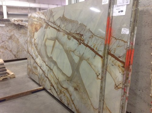Onyx Looking for something different? Onyx could be what you are looking for. The selection is better for low traffic areas. Some varieties of this stone can be backlit for a more profound effect!
