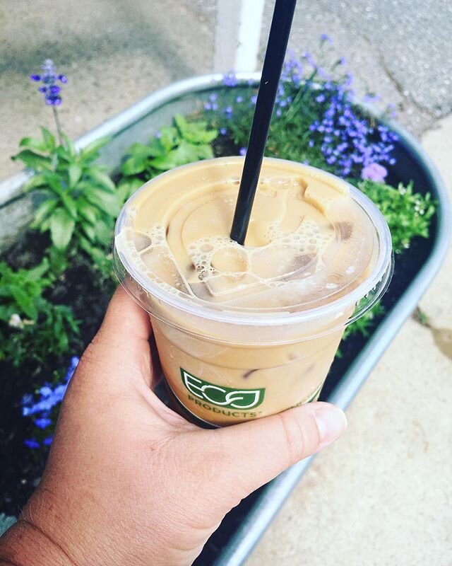Momo&rsquo;s blend #icedcoffee is back for the summer! Come get one!