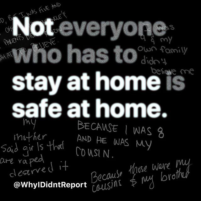 Not everyone who has to stay at home is safe at home. 
If you or someone you know needs help, please contact @ndvhofficial @rainn @1in6org. We see you, we hear you, and we will fight for you.
.
.
.
#wehearyou #webelieveyou #empowerment #youarenotalon
