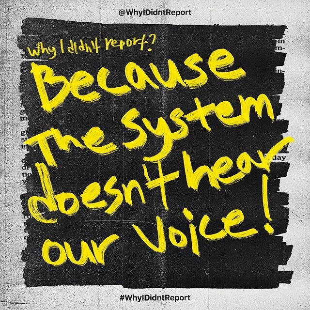 Complacency is NOT an option. Let&rsquo;s demand change! Let&rsquo;s fight the system! .
.
#whyididntreport #blacklivesmatter #wehearyou #webelieveyou #empowerment #youarenotalone #believesurvivors #yourvoicematters #believewomen #feminism #metoo #me