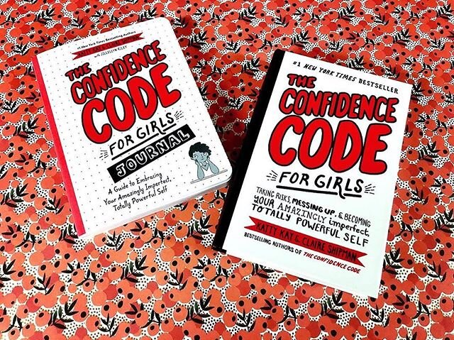 What a dynamic duo! ❤️Thanks, @nwartandframe, for sharing this pretty picture of the ❣️Confidence Code for Girls ❣️ &amp; our companion journal We&rsquo;re glad you love them, too!