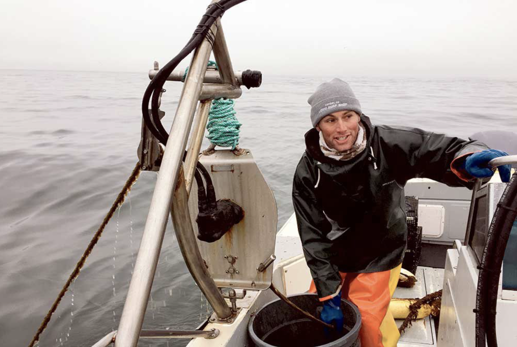 In order to prevent whale entanglements, local crab fishermen team up to find lost crab pots 