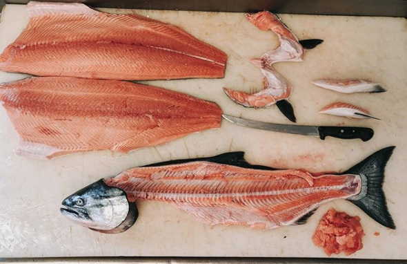 Cooking Tip: How to Cut a Whole Salmon