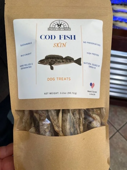 Your pets can enjoy tasty local seafood now too!