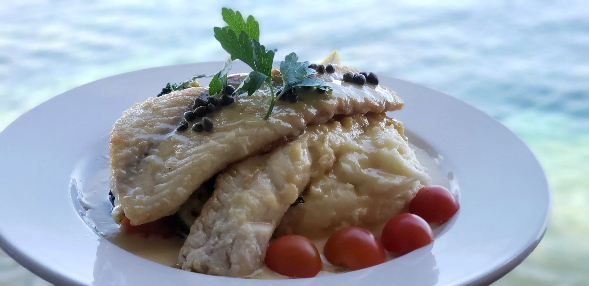 Piccata Rock Cod by Louie Linguini’s Lance Koehler
