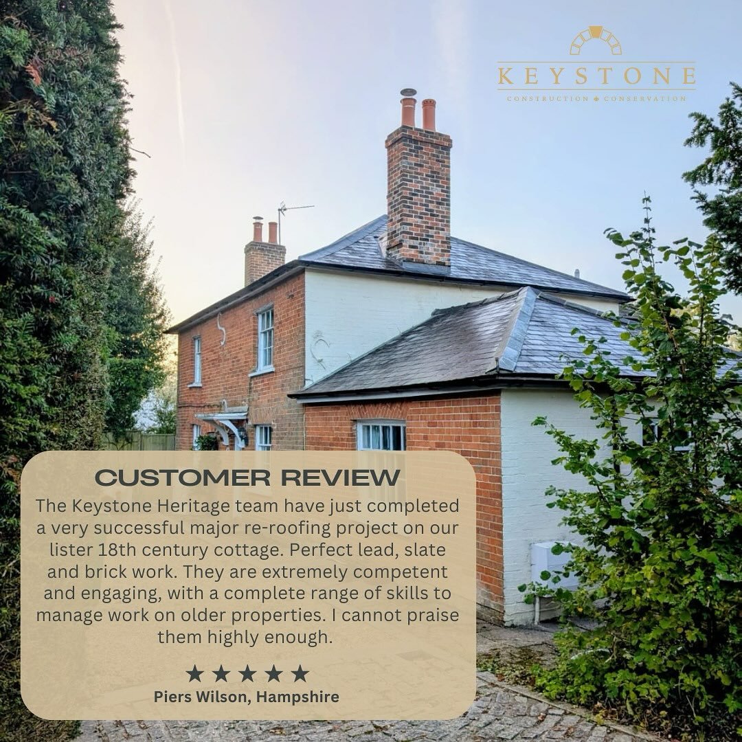 We pride ourselves on customer satisfaction - it&rsquo;s at the heart of everything we do 👌 

Thinking about a project? Get in touch for a chat about how we can help 🤗 

#heritagehouse #heritagebuilding #englishheritage #conservation #conservationb
