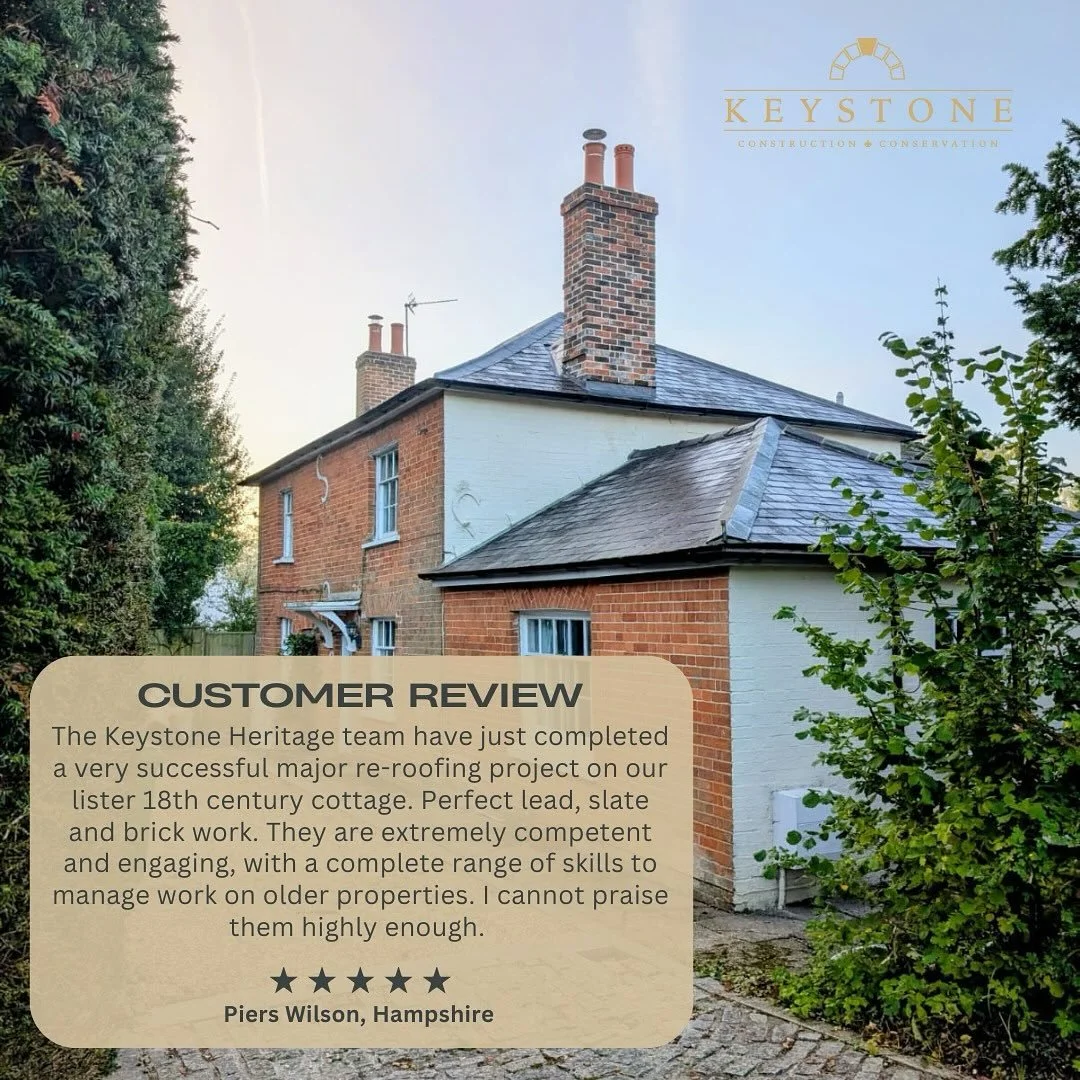 We pride ourselves on customer satisfaction - it&rsquo;s at the heart of everything we do 👌 

Thinking about a project? Get in touch for a chat about how we can help 🤗 

#heritagehouse #heritagebuilding #englishheritage #conservation #conservationb