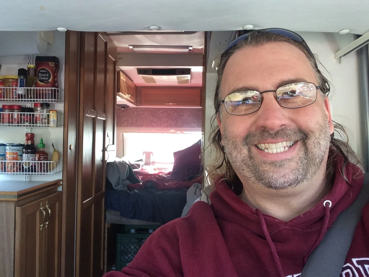 Inside My World (or at least my van)