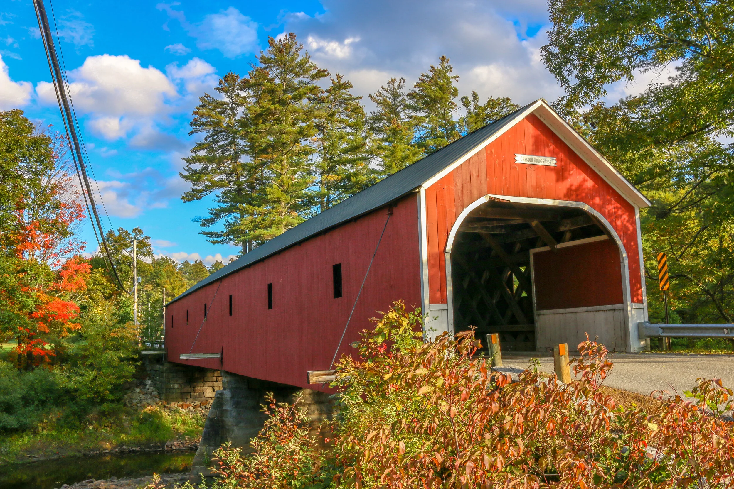 Snapshots Covered Bridges Of S W New Hampshire Miles 2 Go