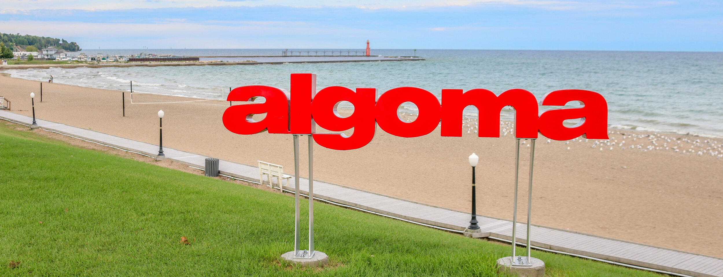 Snapshots: Algoma - Signs and Sunsets on Door County's Doorstep