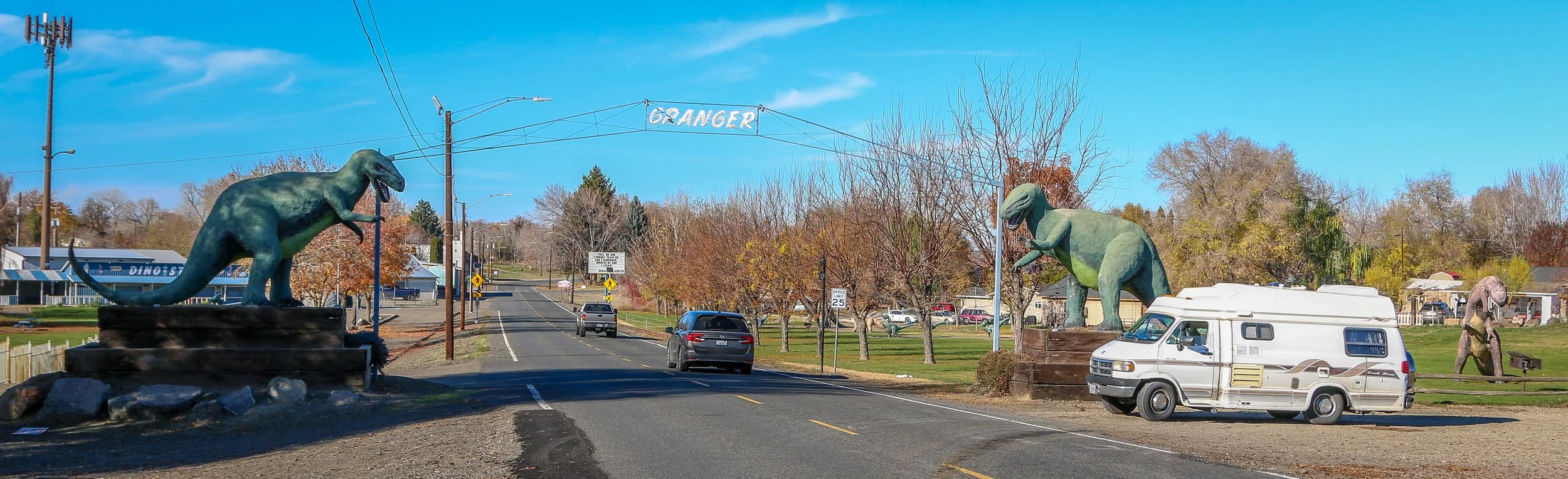 Snapshots: Granger - The City Where Dinosaurs Roam