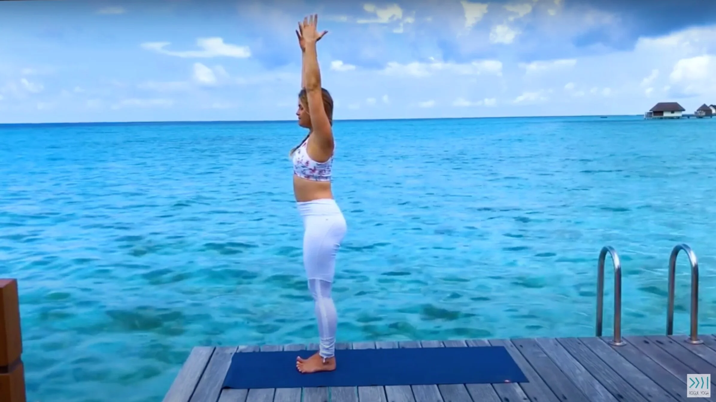 10-Minute Sun Salutations in Paradise