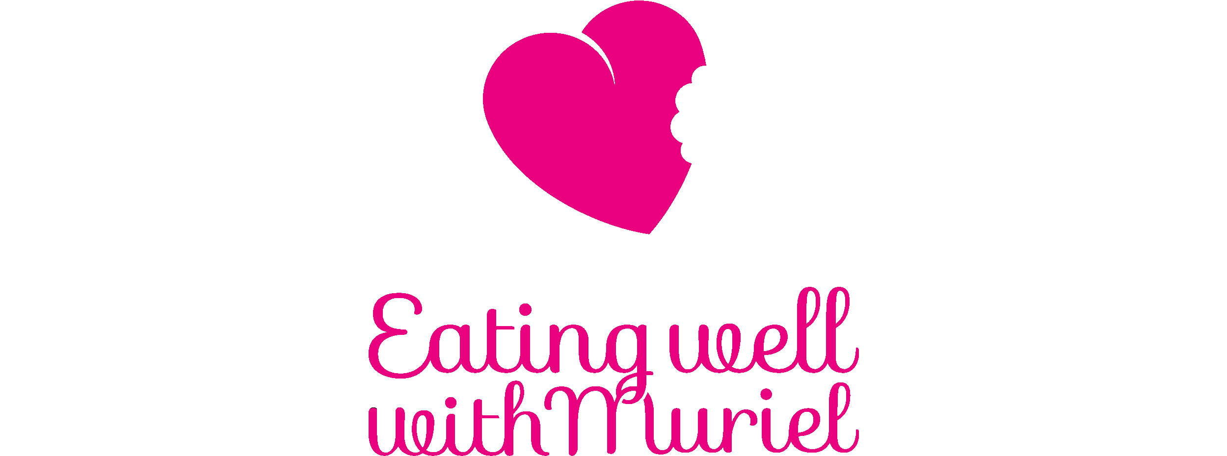 branding + marketing for a chef personality & author, Eating Well with Muriel