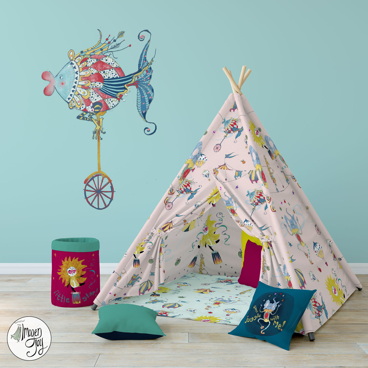 Ta-ran-ta-RA Room Mock-up